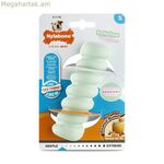 Շան ծամելու խաղալիք Նիլաբոնե՝ զգայական շոշափելի փայտիկ, կանաչ գետնանուշի կարագ, բեկոն, S