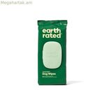 Թաց անձեռոցիկներ կենդանիների համար՝ Earth Rated, առանց օծանելիքի (60 հատ)