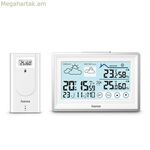 Բազմաֆունկցիոնալ եղանակային կայան Hama 00222228 սպիտակ