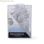 ԼԵԴ լամպերի պսակ Lumineo թափանցիկ 1 մ 1,30 մ (սառը սպիտակ)