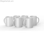 Անհատականացվող բաժակ կտրող պլոտերի համար Cricut CERAMIC սպիտակ (6 հատ)