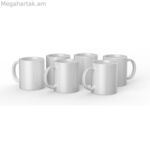 Անհատականացվող բաժակ կտրող պլոտերի համար Cricut 2008942 սպիտակ (6 հատ)