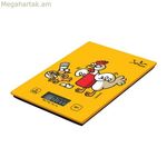 Խոհանոցային կշեռք JATA 731K դեղին 5 կգ