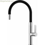 Mixer Tap Teka TOPFOT995 Black Chrome