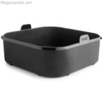 Բազմակի օգտագործման սիլիկոնե սկուտեղ օդային տապակիչի համար Ibili 876220 20 x 20 սմ սիլիկոնե