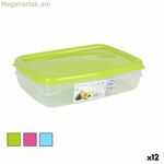 Հերմետիկ փակվող ճաշի տուփ Dem ուղղանկյուն 29,5 x 21,5 x 7,5 սմ (12 հատ)