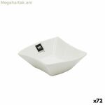 Լա Մեդիտեռանեա խորտիկի աման սպիտակ 12 x 12 x 4,2 սմ (72 հատ)