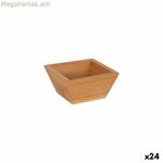 Խորտիկի աման քառակուսի 10 x 10 x 5,5 սմ (24 հատ)