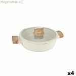 Կափարիչով կաթսա Quttin Ecook 20 x 9 սմ 2,8 մմ (4 հատ)