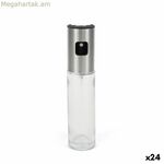 Cruet La Mediterránea Luxe թափանցիկ արծաթյա ապակի 100 մլ (24 միավոր)