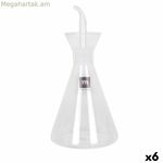 Cruet La Mediterránea Iraia թափանցիկ բորոսիլիկատ ապակի 500 մլ (6 միավոր)