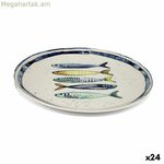 Flat Plate La Mediterránea Peixe 25,5 սմ (24 միավոր)
