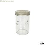 Jar Le Parfait Wiss թափանցիկ ոսկե 1 լ հերմետիկ (6 միավոր)