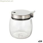 Շաքարաման La Mediterránea թափանցիկ արծաթե ապակի պողպատ 0,25 L 7 x 8,7 սմ (24 հատ)