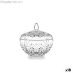 Ապակե տարա՝ Ինդե Նեֆերտիտի, թափանցիկ (18 հատ)