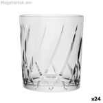 Glass La Mediterránea Phasai nossa թափանցիկ ապակի 350 մլ (24 միավոր)