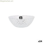 Լա Մեդիտեռանեա ադամանդե թափանցիկ ապակե աման Ø 17 սմ (24 հատ)