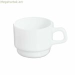 Սուրճի բաժակների հավաքածու Arcoroc ռեստորան սպիտակ ապակի 80 մլ (12 հատ)