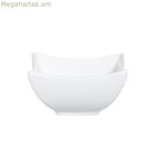 Ամանների հավաքածու Arcoroc նախուտեստի և աղանդերի համար, սպիտակ կերամիկական, 9 սմ, 6 հատ