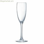 Շամպայնի բաժակ Arcoroc Vina թափանցիկ ապակի 6 միավոր (19 cl)