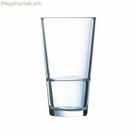 Արկորոկի բաժակների հավաքածու՝ 6 հատ, թափանցիկ ապակի (35 սմ)