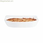 Ջեռոցի աման Luminarc Smart Cuisine սպիտակ ապակի 34 x 25 սմ