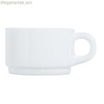 Luminarc Apilable սպիտակ բաժակների հավաքածու 280 մլ, դարսվող (6 հատ)