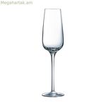 Շամպայնի բաժակ՝ Շեֆ-խոհարարի և սոմելյեի համար, 6 հատ, թափանցիկ ապակի (21 սմ)