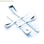 Սուրճի գդալ Arcoroc մետաղական պողպատե (12 հատ)