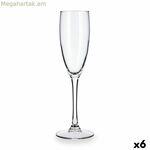 Շամպայնի բաժակ Luminarc Duero թափանցիկ ապակի (170 մլ) (6 հատ)