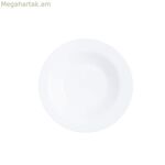 Ափսեների հավաքածու Arcoroc Intensity White 6 միավոր ապակի 22 սմ