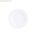 Ափսեների հավաքածու Arcoroc Intensity White 6 միավոր ապակի 20,5 սմ