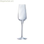 Շամպայնի բաժակ Chef & Sommelier Symetrie թափանցիկ բաժակ 210 մլ Շամպայն 6 միավոր