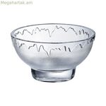 Պաղպաղակի և կաթնային կոկտեյլի բաժակ Arcoroc Pepite թափանցիկ ապակի 200 մլ պաղպաղակ (6 հատ)