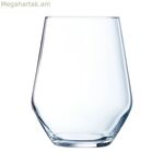 Luminarc Vinetis թափանցիկ ապակե բաժակների հավաքածու 400 մլ (4 հատ)