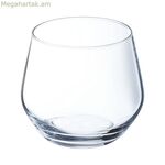 Ջրի համար նախատեսված բաժակ Luminarc Vinetis թափանցիկ ապակի 360 մլ (4 հատ)