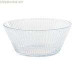 Աղցանի աման Home ESPRIT թափանցիկ 22 x 22 x 9,5 սմ