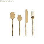 Տնային սպասքի պարագաներ ESPRIT Ոսկեգույն չժանգոտվող պողպատ 4,5 X 2 X 21 սմ 16 հատ