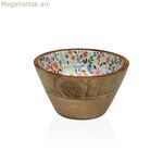 Թաս Versa Բամբուկե Մանգոյի Փայտից Ծաղիկներ 13 x 7 x 13 սմ