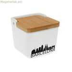 Աղի և պղպեղի շաղախներ Versa Barcelona կերամիկական 8,8 x 8,5 x 8,8 սմ