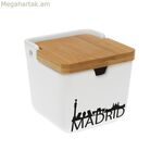 Շաքարաման Versa Madrid կերամիկական 8,8 x 8,5 x 8,8 սմ