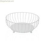 Մրգաման Versa սպիտակ մետաղական պողպատե 27,5 x 11 x 27,5 սմ