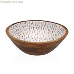 Սալաթի աման Versa Blume մանգոյի փայտից 30 x 10 x 30 սմ