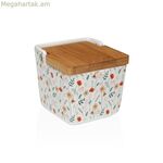 Աղաման կափարիչով Versa Verdi կերամիկական 8,8 x 8,5 x 8,8 սմ