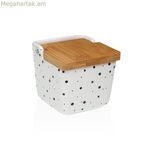 Աղաման կափարիչով Versa Speckle կերամիկական 8,8 x 8,5 x 8,8 սմ