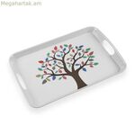 Սկուտեղ Versa Melamin 31 x 3 x 46,2 սմ ծառի տեսքով