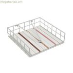 Անձեռոցիկի պահոց Versa FLINT պողպատե MDF փայտե 18 x 7 x 18 սմ