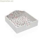 Անձեռոցիկի պահոց Versa BLUME MDF փայտե 18 x 7 x 18 սմ