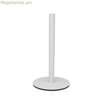 Խոհանոցային թղթի պահոց Versa սպիտակ չժանգոտվող պողպատ պողպատ երկաթ ռետինե փայտ 17 x 31 x 17 սմ