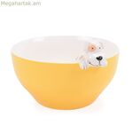 Versa դեղին ճենապակյա աման 16 X 9,7 X 14 սմ շան համար